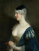 antoine pesne Portrait of Henriette von Zerbsten Sweden oil painting artist